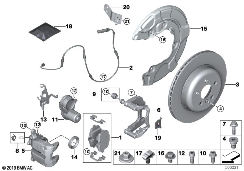 Genuine BMW 34356890704 G20 G21 G29 Holder (Inc. 330dX, 330iX & 320d) | ML Performance UK Car Parts