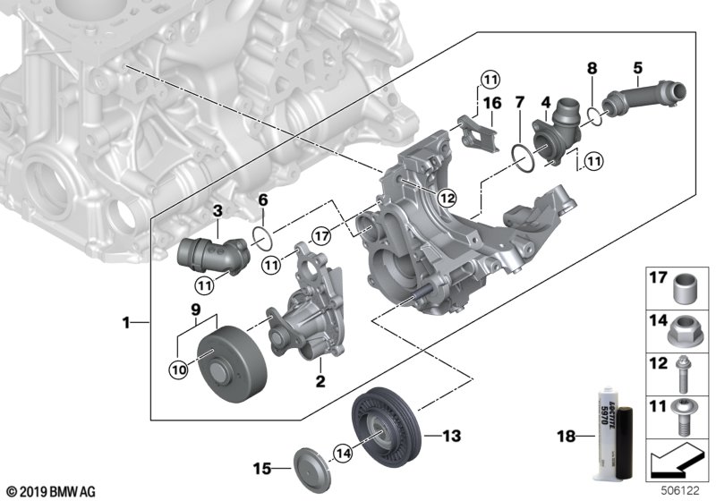 Genuine BMW 11518742631 G20 G01 Connector NW16 (Inc. 330e & X3 30eX) | ML Performance UK Car Parts