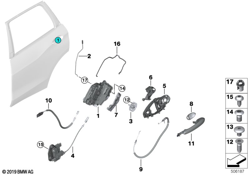 Genuine BMW 51228497639 G05 Adapter For Support Member, Rear Left (Inc. X5) | ML Performance UK Car Parts