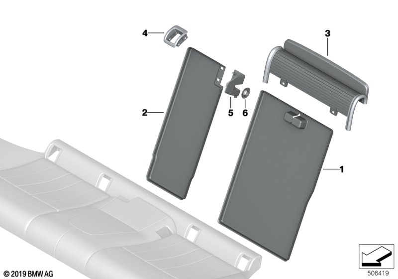 Genuine BMW 52207436792 G30 Trim For Control, Center CAN. BEIGE (Inc. 520dX, 530iX & 530e) | ML Performance UK Car Parts