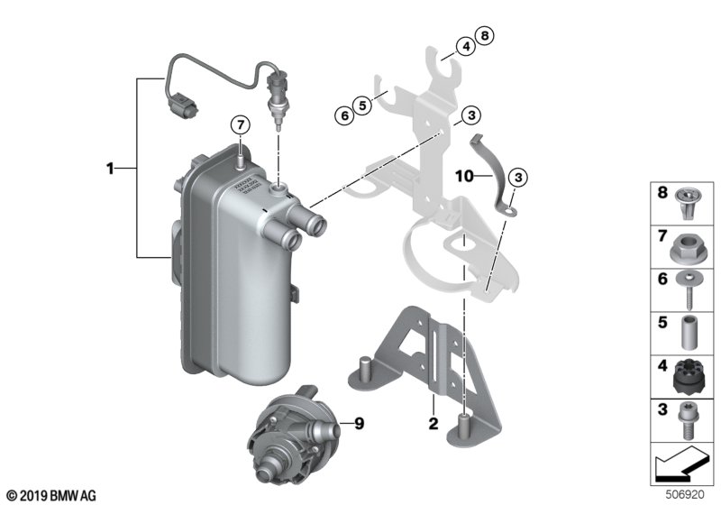 Genuine BMW 64219302459 Rapid Electric Water Pump (Inc. i3 94Ah, i3 60Ah & i3s 120Ah Rex) | ML Performance UK Car Parts