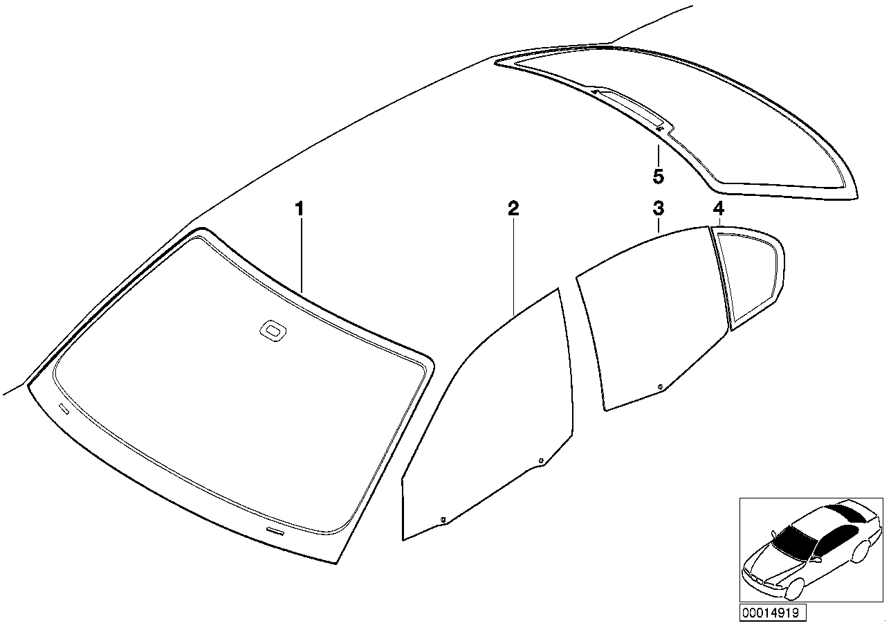 Genuine BMW 51318196162 E46 Covering Upper (Inc. 330xi, 330xd & 320d) | ML Performance UK Car Parts