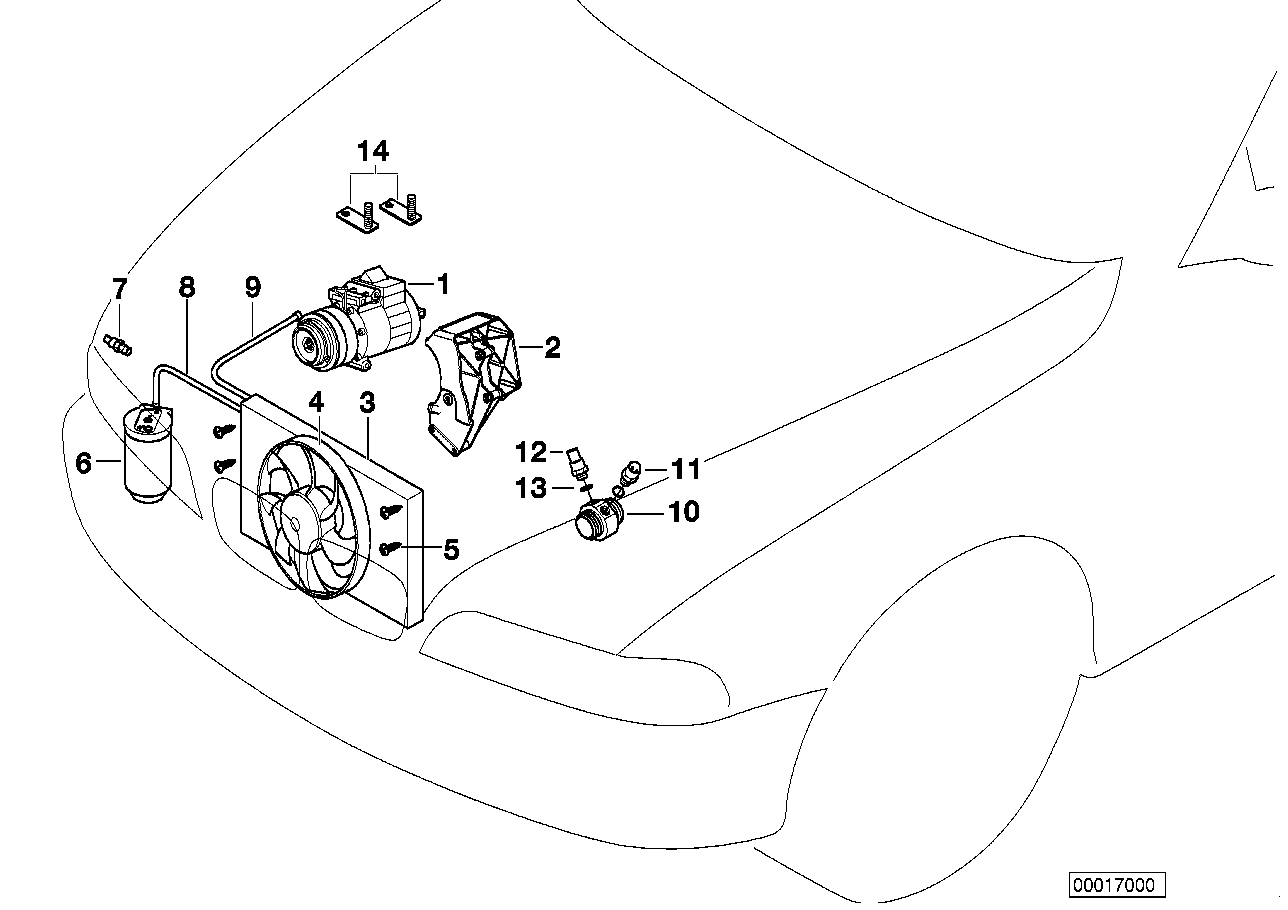 Genuine BMW 61318363677 E39 E36 Double Temperature Switch 91/99CEL (Inc. 325is, 318i & 528i) | ML Performance UK Car Parts