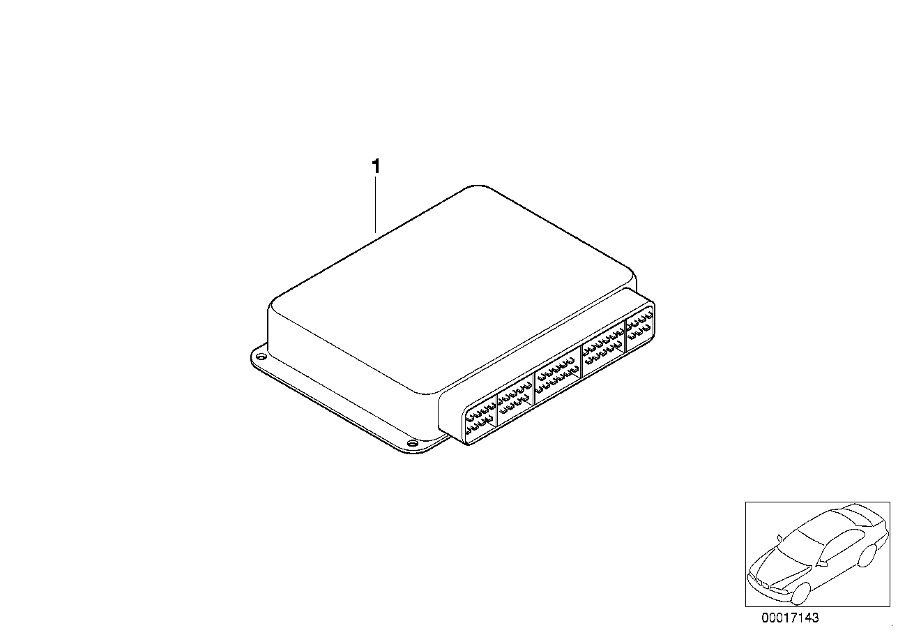 Genuine BMW 12147561516 E46 Exch. Control Unit Dme Programmed MS45.1 (Inc. 330Ci & 330i) | ML Performance UK Car Parts