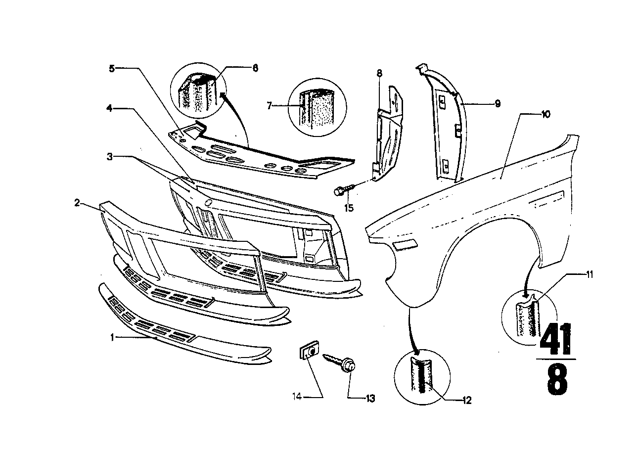 Genuine BMW 51715776180 Sealing (Inc. 3.0CSi, 2800CS & 2.5CS) | ML Performance UK Car Parts