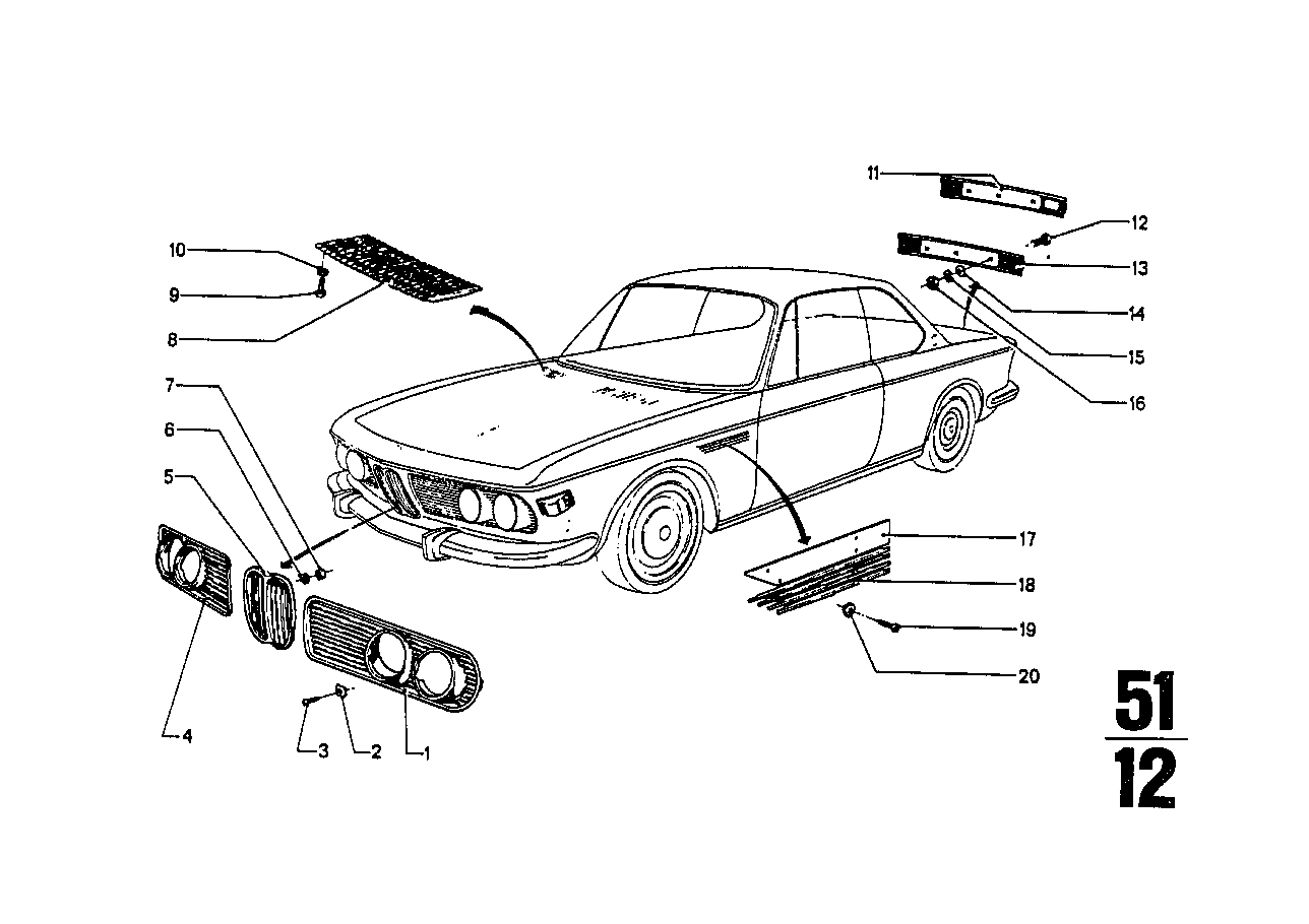 Genuine BMW 51131812021 Bush (Inc. 2800CS, 3.0CSL & 3.0CSi) | ML Performance UK Car Parts