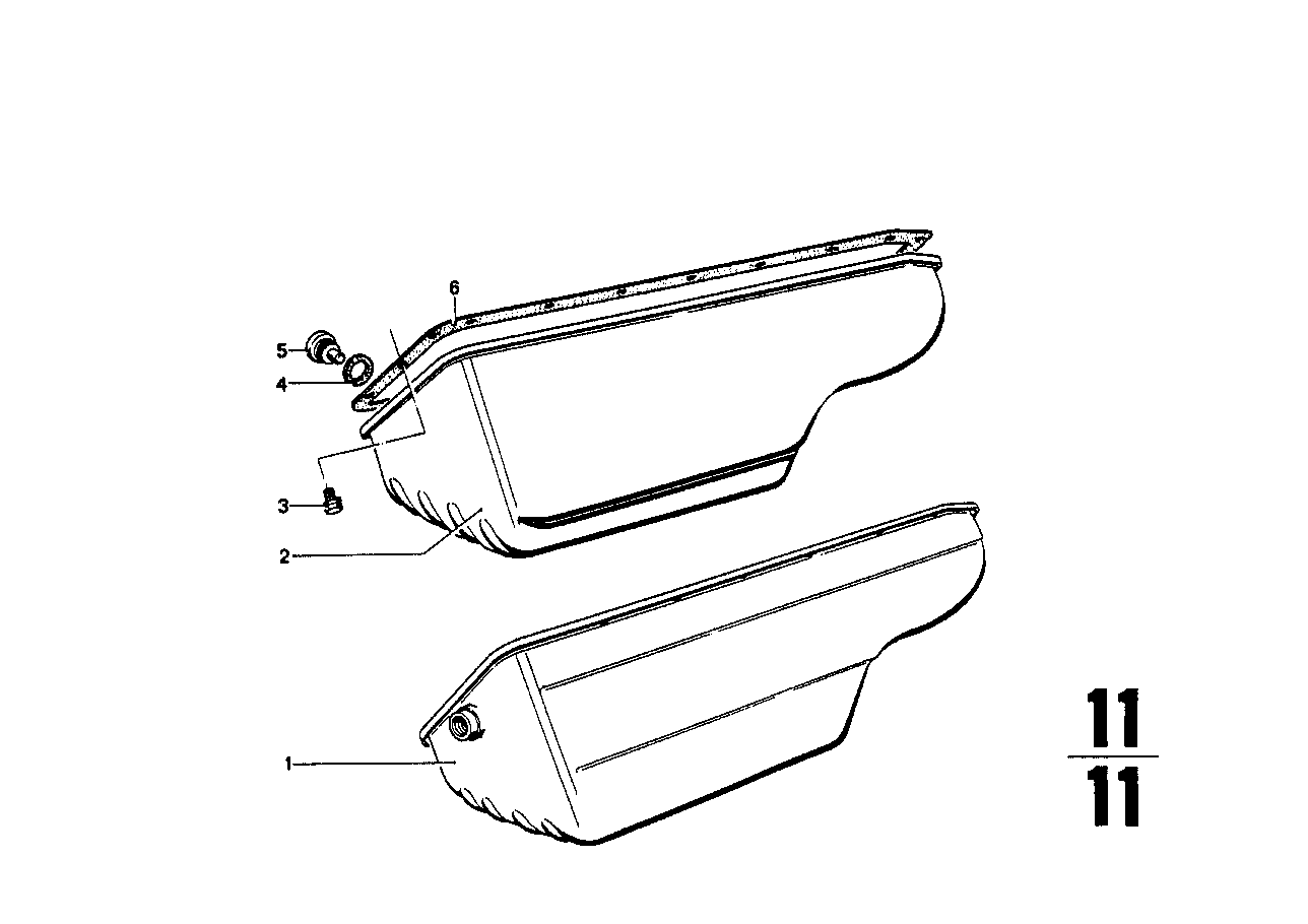 Genuine BMW 11131727974 E30 E28 E21 Gasket Asbestos Free (Inc. 2000tilux, 518 & 2002ti) | ML Performance UK Car Parts