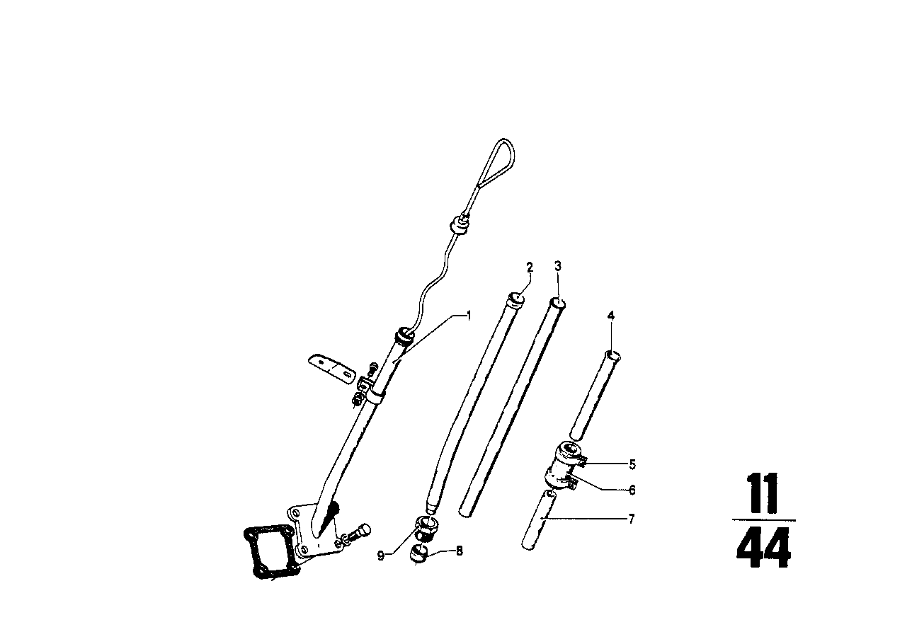 Genuine BMW 11431252611 Guide Tube (Inc. 2000ti, 1500 & 2000CS) | ML Performance UK Car Parts