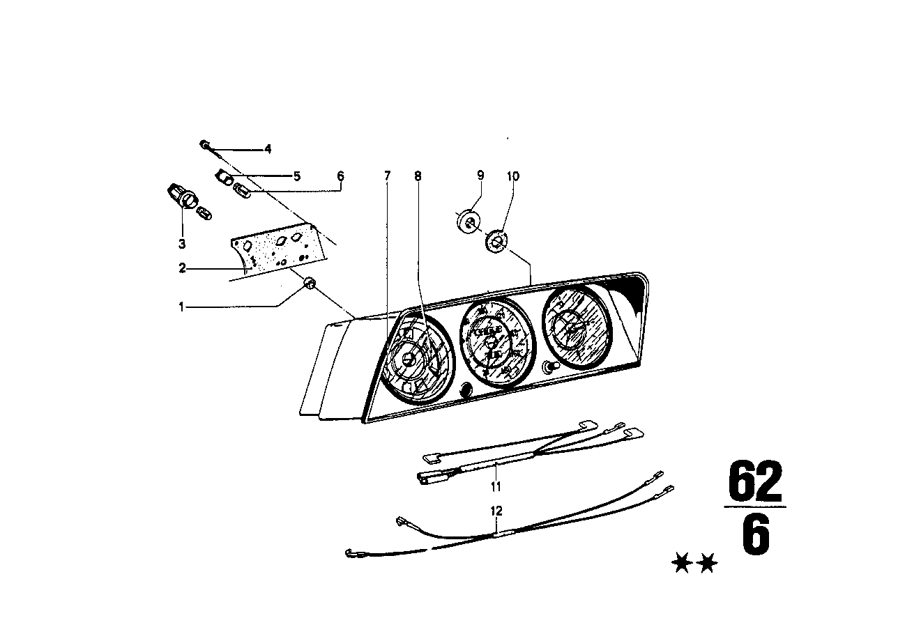 Genuine BMW 62111376716 E32 E28 E23 Bulb Socket (Inc. 730iL, 630CS & 325e) | ML Performance UK Car Parts