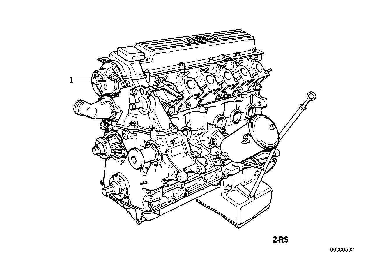 Genuine BMW 11009070620 E36 Set Mounting Parts Short Engine (Inc. 325td & 325tds) | ML Performance UK Car Parts