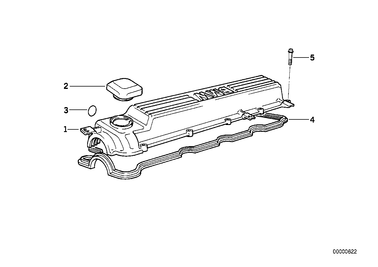 Genuine BMW 11122243922 E36 E34 Profile-Gasket (Inc. 525tds, 325td & 525td) | ML Performance UK Car Parts