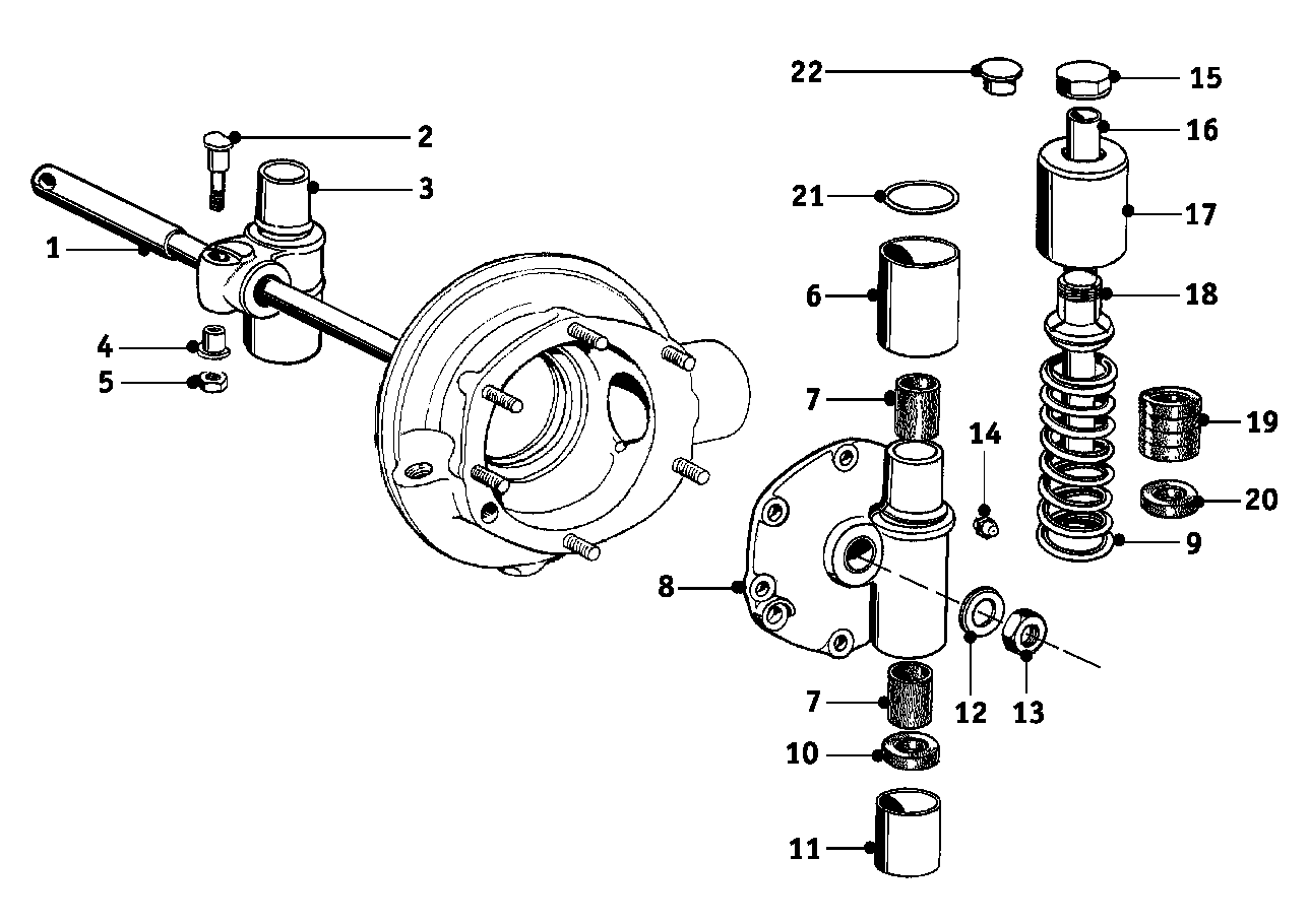 Genuine BMW 33530027281 Spring Compressor (Inc. R25/3) | ML Performance UK Car Parts