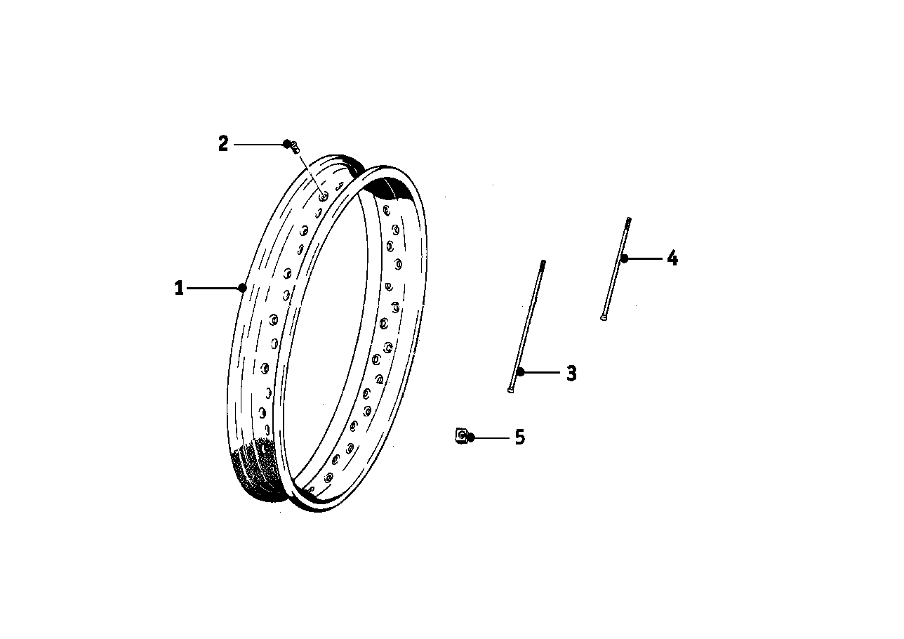 Genuine BMW 36311234591 Spoke 18