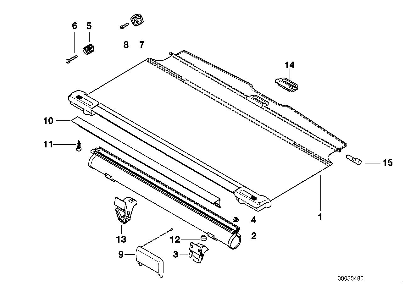 Genuine BMW 51478149029 E36 E34 Pin (Inc. 525ix) | ML Performance UK Car Parts