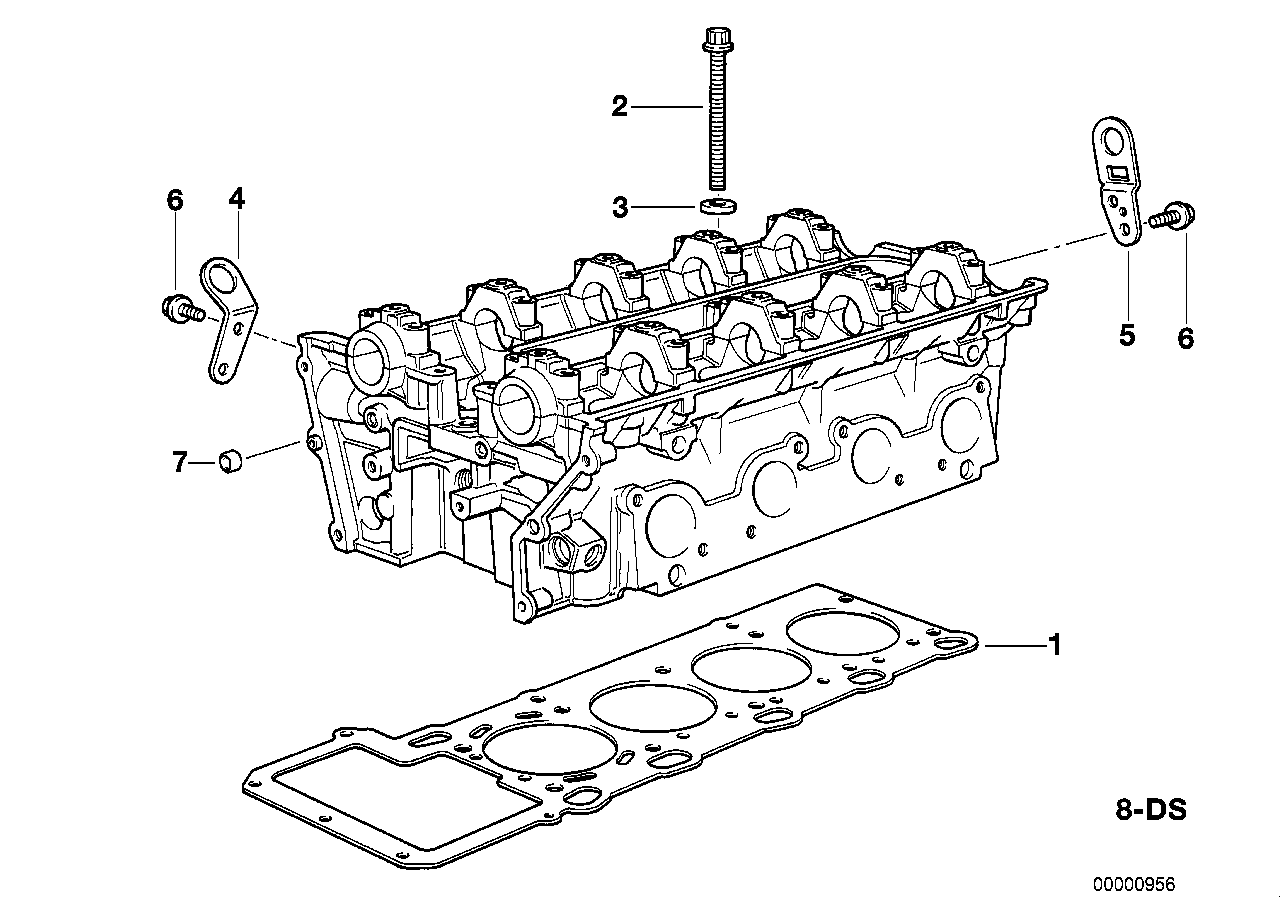 Genuine BMW 11121736346 E32 E38 E34 Cylinder Head Gasket Asbestos-Free 1,74mm (Inc. 730iL, 730i & 530i) | ML Performance UK Car Parts