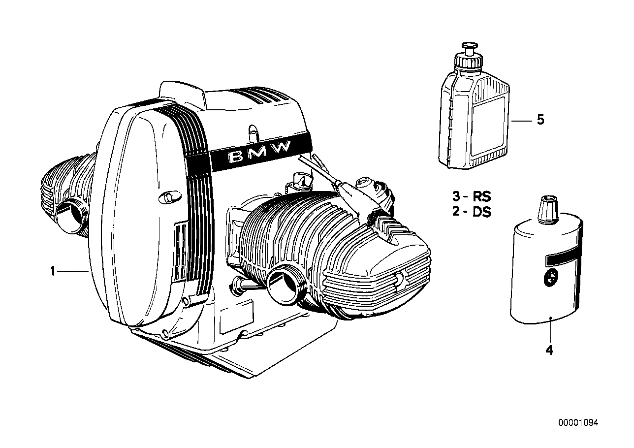 Genuine BMW 11009056146 Repair Kit F Oil Cooler Oil Change (Inc. R 100 R, R 80 GS) | ML Performance UK Car Parts