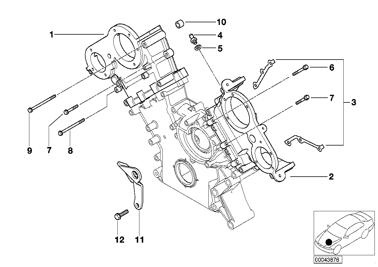 Genuine BMW 11367830148 E39 E52 Connector (Inc. M5 & Z8) | ML Performance UK Car Parts